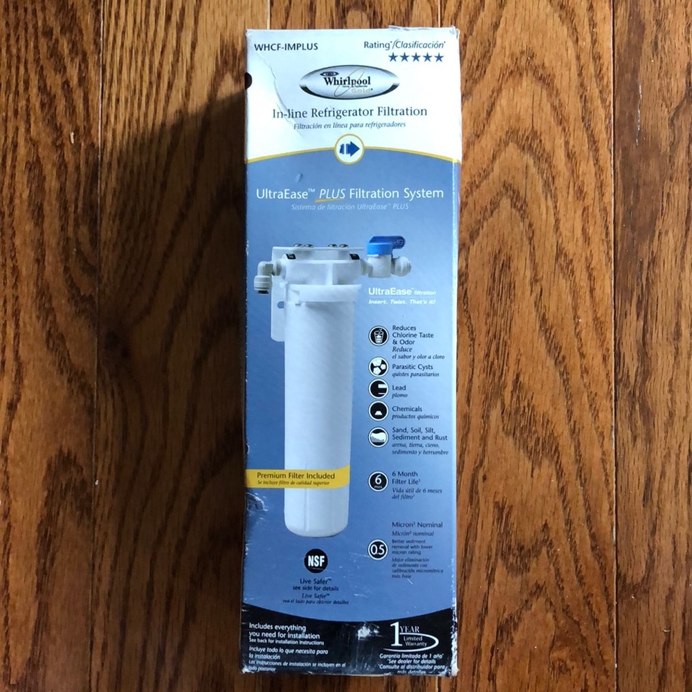 Whirlpool In-line Refrigerator Filtration